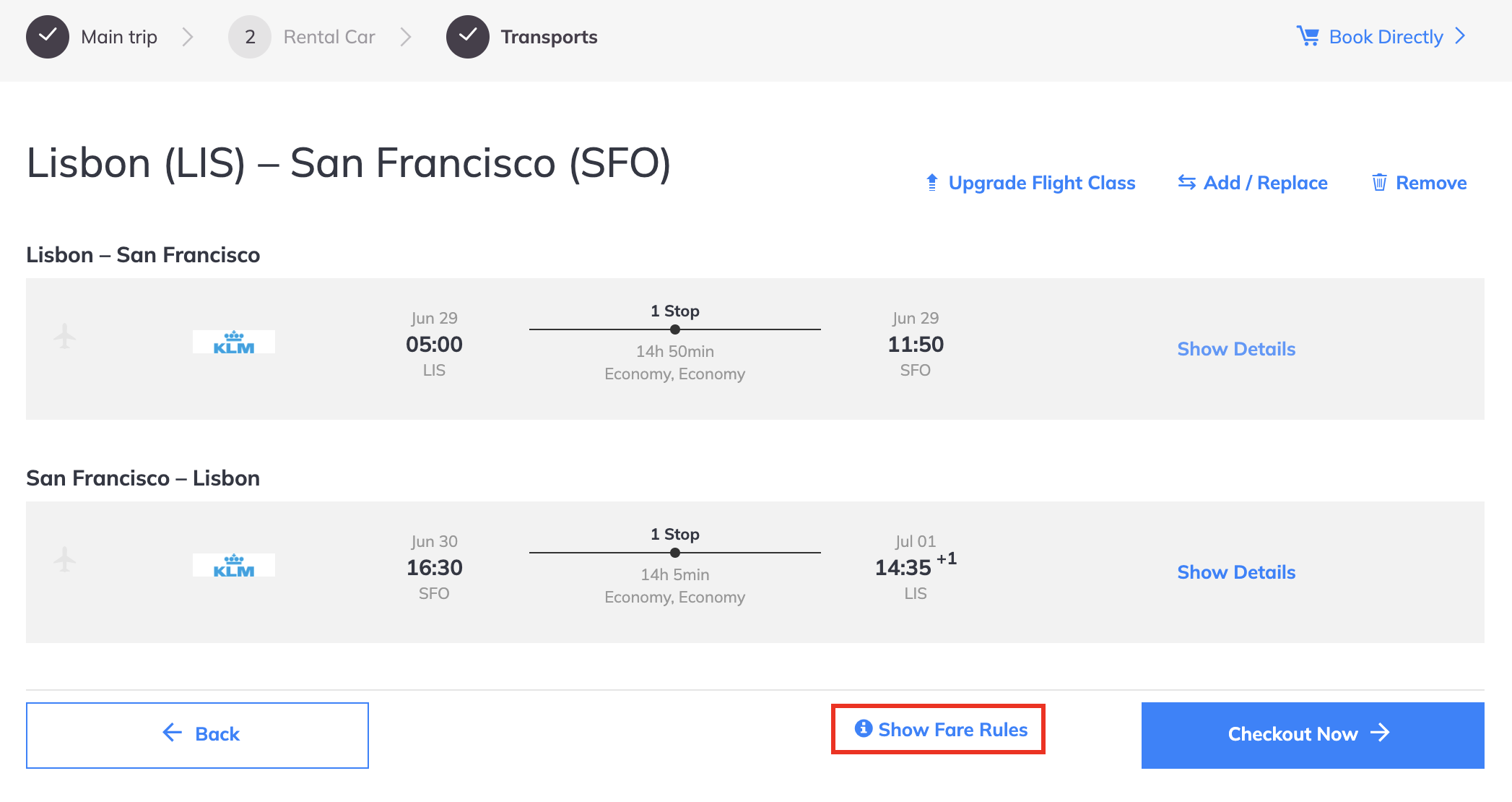 Air Fare Rules – Nezasa AG