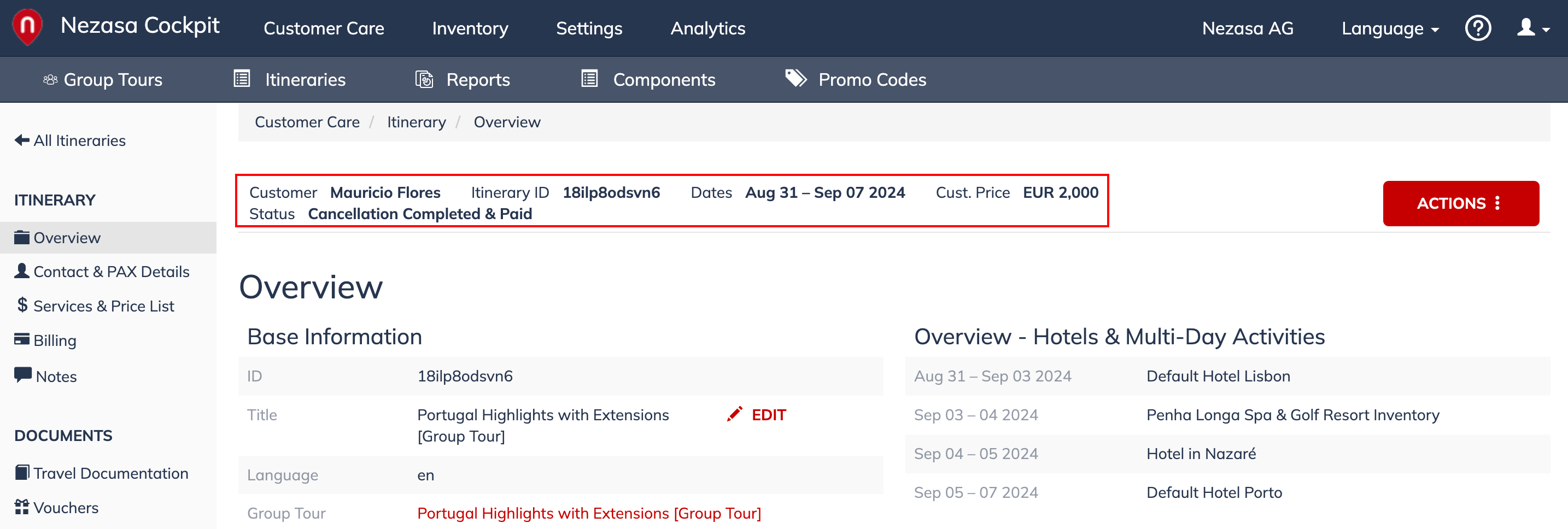Customer Price and Status update for itinerary.png